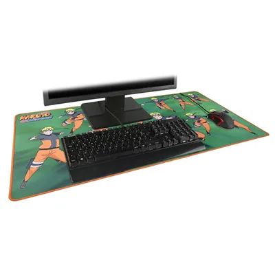 Alfombrilla Gaming Konix Naruto Xxl Contornos Reforzados