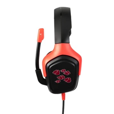 Headset Konix Naruto Akatsuki 40mm Neodimio Micro Flexible