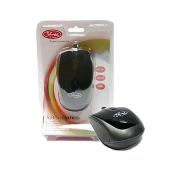 Mouse 3free Mcn301 Color Negro