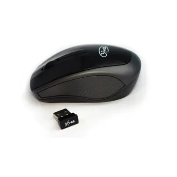 Mouse 3free Wireless Mcw401 Receptor Nano Negro