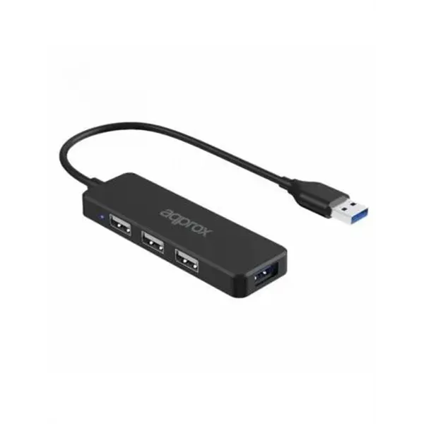 Hub Usb 3.0 Approx Appc47 A 3xusb-a 2.0 1xusb-a 3.0