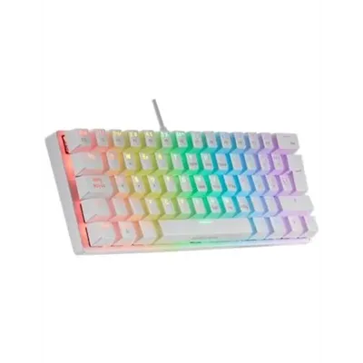 Teclado Mecanico Ultra Compacto Mars Gaming Mk60 White Switch