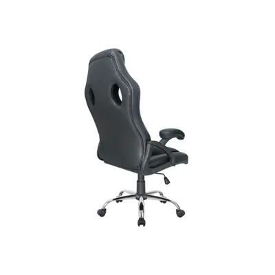 Silla De Oficina Ergonomica Equip Color Negro Recubrimiento Pu