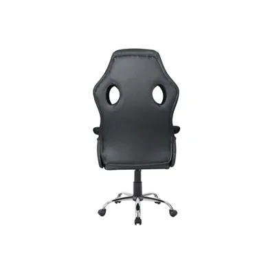 Silla De Oficina Ergonomica Equip Color Negro Recubrimiento Pu