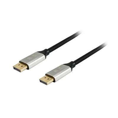 Cable Displayport A Displayport Premium 1.4 8k/60hz 1m Malla