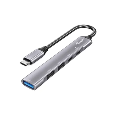 Hub Usb-c 3.2 Equip Life 2 Puertos Usb 2.0 1 Puerto Usb 3.0 1