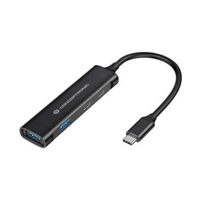 Hub Usb 3.0 Conceptronic Hubbies12b 4 Puertos Usb 3.2 2 Puertos