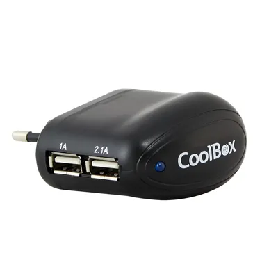 Cargador De Pared Coolbox 2xusb 2500ma