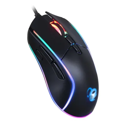 Mouse Deep Gaming Rgb Deepdarth 8 Botones 6400dpi Programable