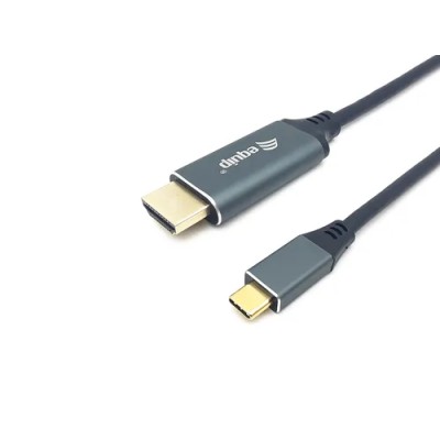 Cable Usb-c A Hdmi Macho Macho 2m Equip 4k/60hz Carcasa