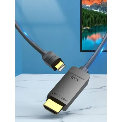 Cable Conversor Vention HAHBH/ Mini Displayport Macho - HDMI