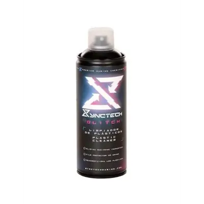 Synctech Aerosol Para Plasticos Glitch Spray 400ml Limpia