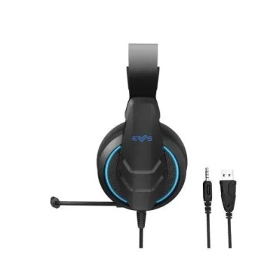 Headset Gaming Energy Sistem Esg Metal Core Blue Jack 3.5mm Y