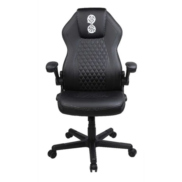 Silla Gamer Konix Jujutsu Kaisen Gran Comodidad Y Ergonomia Clase 4 / 100 Mm Color Blanco Y Negro