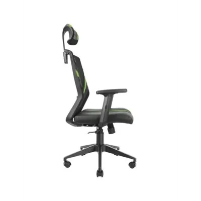 Silla Ergonomica Mars Gaming Mgc-ergo Negra Con Detalles En