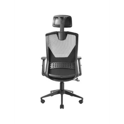 Silla Ergonomica Mars Gaming Mgc-ergo Negra Con Detalles En