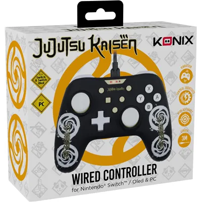 Gamepad Konix Switch Jujutsu Kaisen Cable 3m Compatible Con Pc