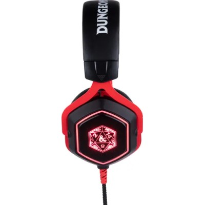 Headset Konix Dungeons And Dragons 7.1 D20 Micro Flexible