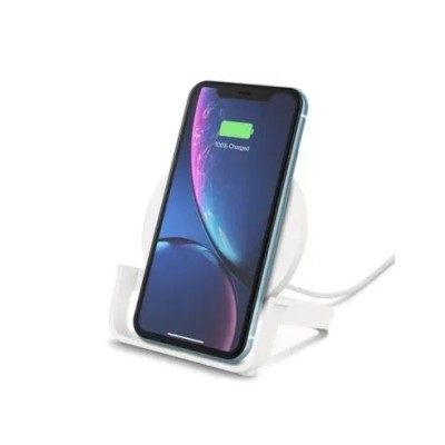 Cargador Inalambrico Belkin Wib001vfwh Charge 10w Blanco Con