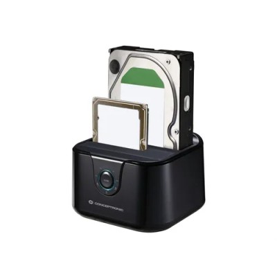 DOCKING STATION CONCEPTRONIC DONN12B DUAL 2,5/3,5 SATA USB-C