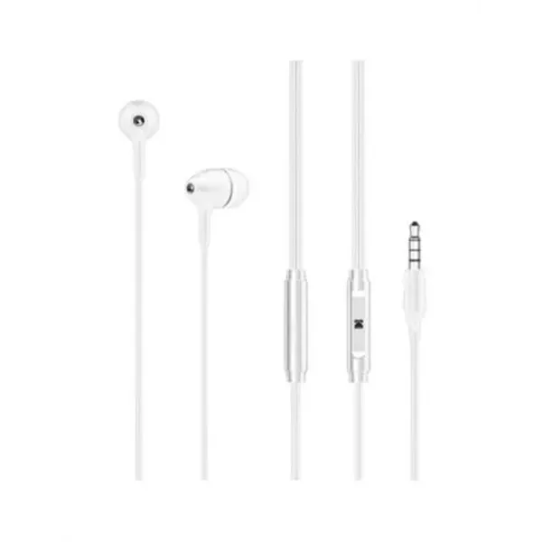 Kodak Auriculares 165+ Con Microfono Intrauditivos Silicona Blancos