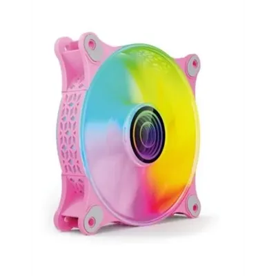 Ventilador Interno Mars Gaming Mf-3d Pink 12x12cm Argb Efecto