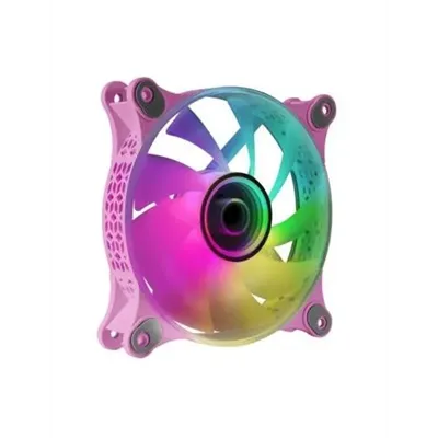 Ventilador Interno Mars Gaming Mf-3d Pink 12x12cm Argb Efecto