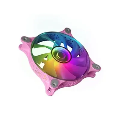 Ventilador Interno Mars Gaming Mf-3d Pink 12x12cm Argb Efecto