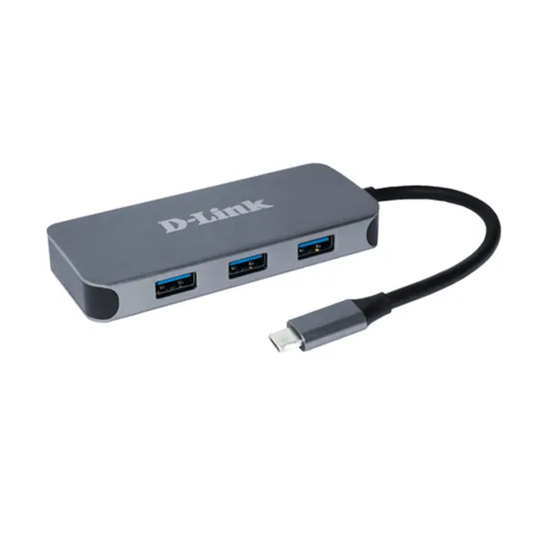 Docking Usb-c D-link Dub-2335 A 1xhdmi 4k 3xusb3.0 1xusb-c Pd 60w 1xgb Rj45