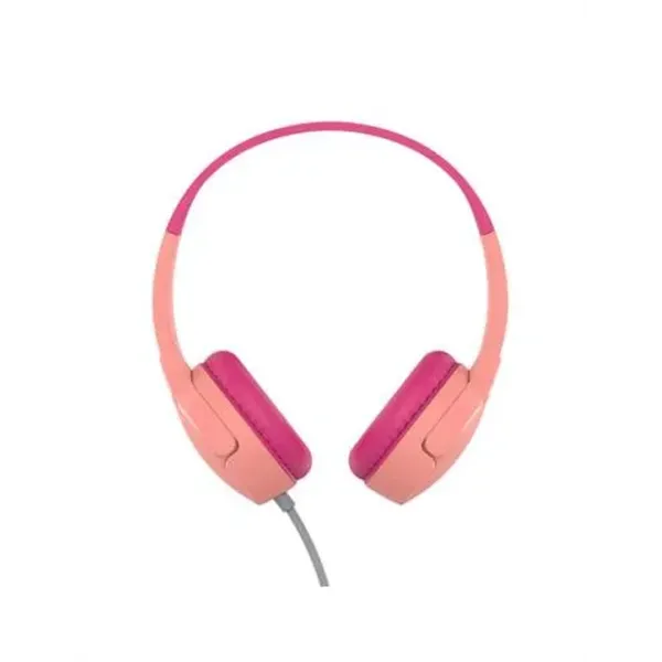 Auricular Belkin Aud004btpk Soundform Mini Kids Con Cable Rosa 3.5mm