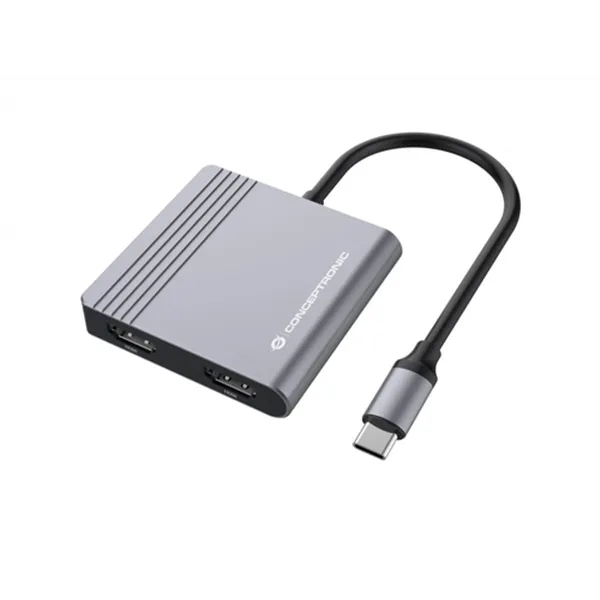 Docking Usb-c Conceptronic Donn013 A 2xhdmi 1xusb-a 3.0 1xusb-c Carga Max 100w