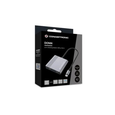 Docking Usb-c Conceptronic Donn013 A 2xhdmi 1xusb-a 3.0 1xusb-c