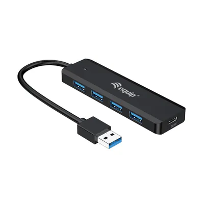 Hub Usb 3.2 Equip Life A 4 Puertos Usb 3.2 Incluye Adaptador