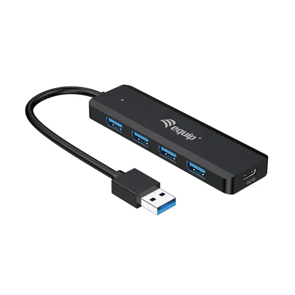 Hub Usb 3.2 Equip Life A 4 Puertos Usb 3.2 Incluye Adaptador Usb-c