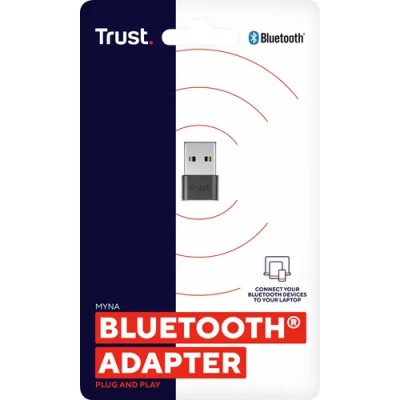 Adaptador Bluetooth Trust Myna Usb Bt 5 Con Alcance 10m 24603