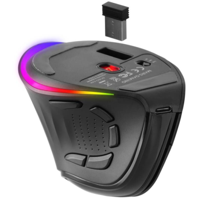 Ratón Gaming Ergonómico Inalámbrico Mars Gaming MM-SK/ Hasta