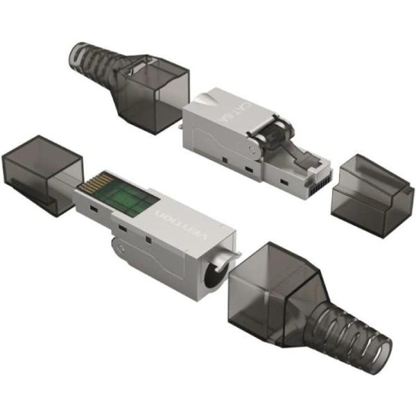 Conector RJ45 IDIH0/ Cat.6A FTP/ Sin Herramientas