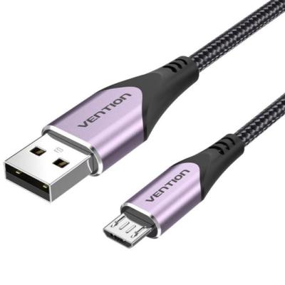 Cable USB 2.0 Vention COAVG/ USB Macho - MicroUSB Macho/ Hasta