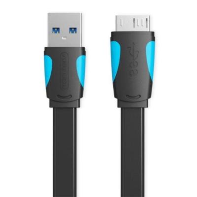 Cable USB 3.0 Vention VAS-A12-B150/ MicroUSB Macho - USB Macho/