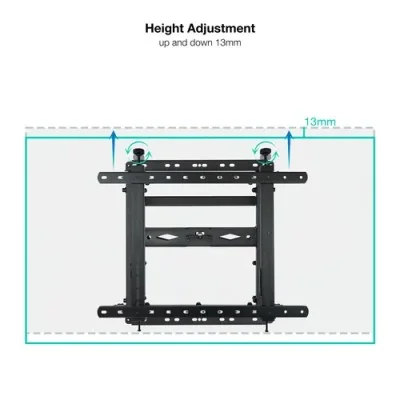 Soporte De Pared Orientable Tooq Tqvw4571t Para Pantallas 45" A