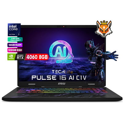 MSI Pulse 16 AI C1VFKG-035XES Intel Core Ultra 7-155H 16GB 1TB