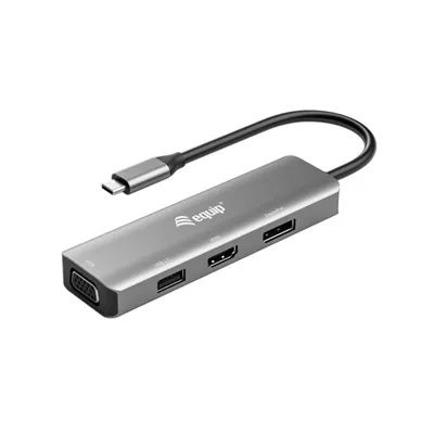 Docking Usb-c Equip 133485 A 1xhdmi 4k 1xdisplayport 4k 1xvga