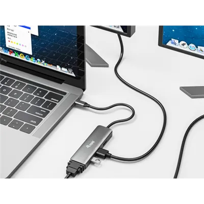 Docking Usb-c Equip 133485 A 1xhdmi 4k 1xdisplayport 4k 1xvga