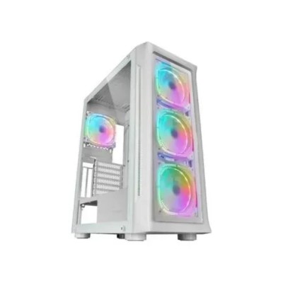 Caja E-atx Torre Gaming Mars Gaming Mc-neo White Premium 4