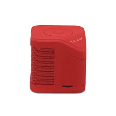 Altavoz Bluetooth Portable Talius Cube 3w Fm/sd Bluetooth Rojo