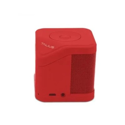 Altavoz Bluetooth Portable Talius Cube 3w Fm/sd Bluetooth Rojo