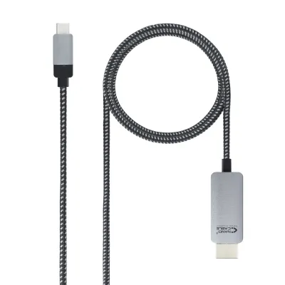 Cable Conversor Nanocable 10.15.5102/ USB Tipo-C Macho - HDMI