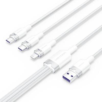 Cable USB 2.0 Lightning Vention CTPWG/ USB Macho/ USB Tipo-C