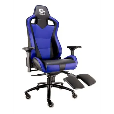 Silla Gamer Talius Caiman V2 Negra/azul, Reposapies, 4d, Frog