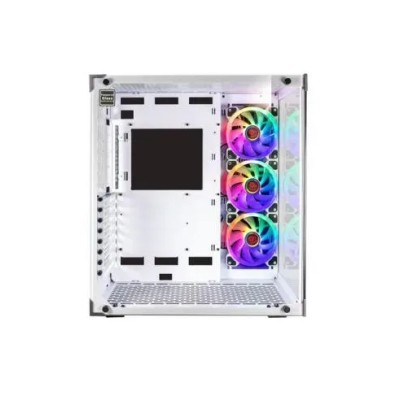 Caja Atx Semitorre Gaming Talius Cronos Frost Rgb Cristal